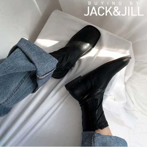 잭앤질 바잉 스판 하프부츠(J-0689S)JACK&amp;JILL