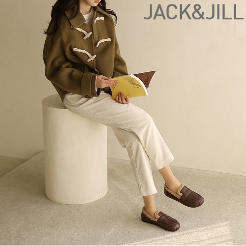 잭앤질 뽀글이털안감 로퍼(JD3712)JACK&amp;JILL