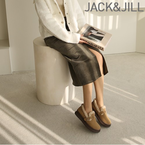 잭앤질 뽀글이털 버클로퍼(JD3709)JACK&amp;JILL